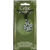 Celtic Knot Cross CKR22_06 Pewter Pendant