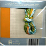 Textile Heritage Orange Blossom Spectacle Case Cross Stitch Kit