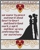 Artists Alley Together Cross Stitch Pattern