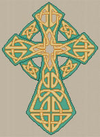 Artists Alley Traditional Celtic Cross -  Cross Stitch Pattern