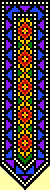 Aztec Tijuana Bookmark Cross Stitch Pattern