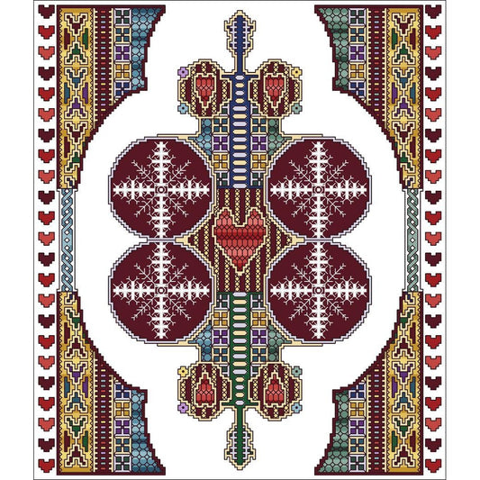 Vickery Collection Celtic February - Cross Stitch Pattern
