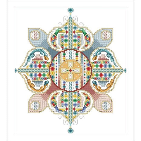 Vickery Collection Celtic Flower - Cross Stitch Pattern
