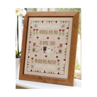 Horseshoe Wedding Sampler Cross Stitch Pattern