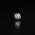 Celtic 12mm Sphere Pewter Bead